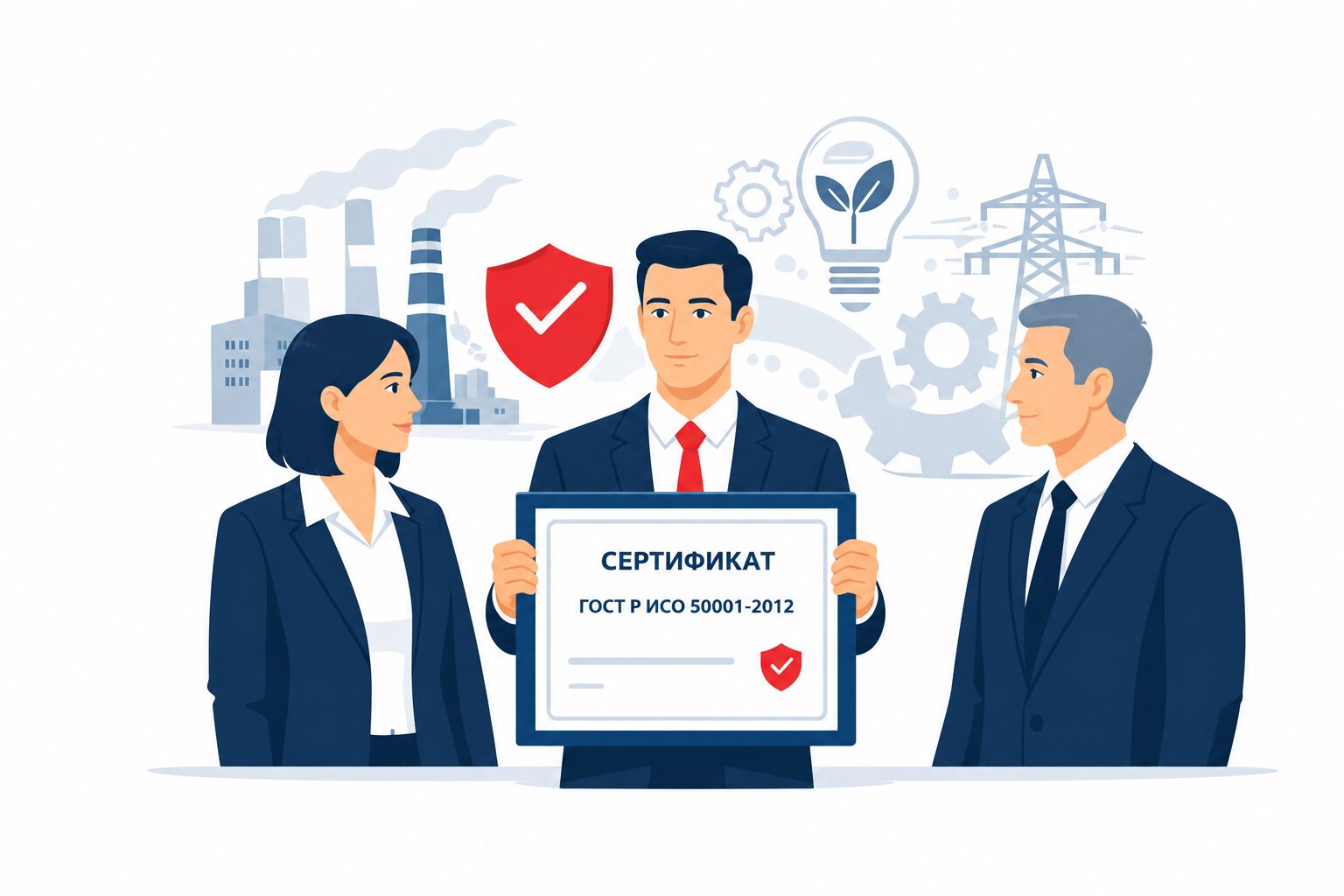 Оформление сертификата ГОСТ Р ИСО 50001-2012 в Нарьян-Маре и по всему Ненецкому автономному округу