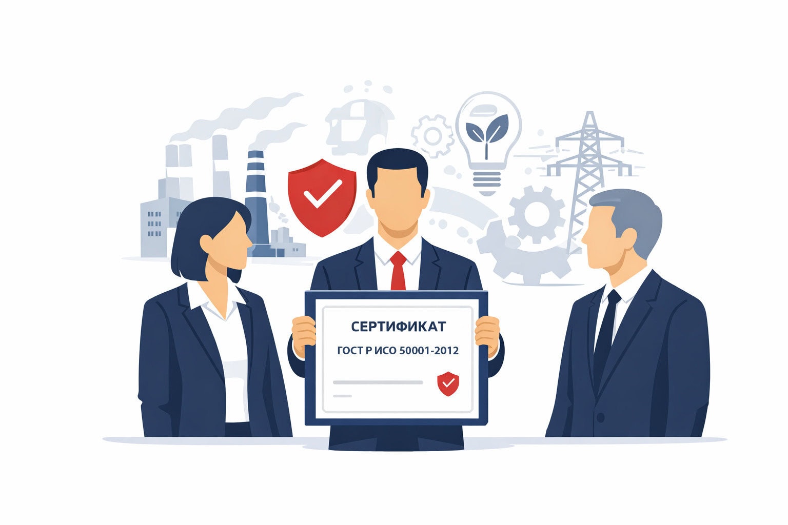 Оформление сертификата ГОСТ Р ИСО 50001-2012 в Нарьян-Маре и по всему Ненецкому автономному округу