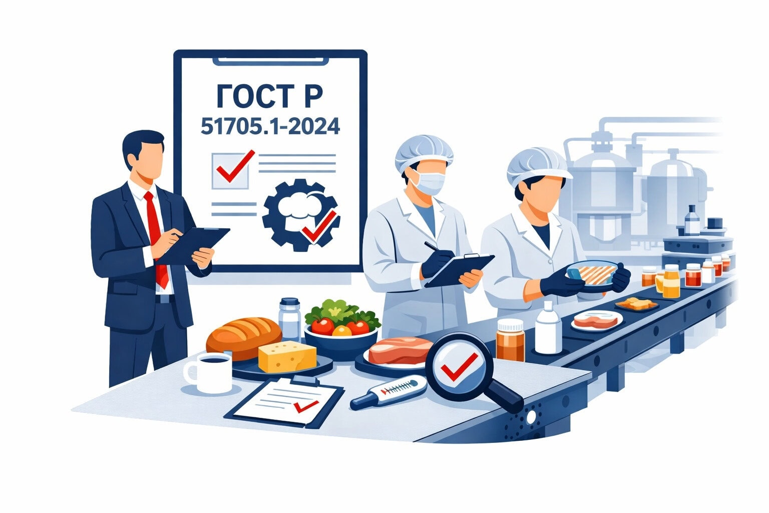 Оформление ГОСТ Р 51705.1 2024 ХАССП в Нарьян-Маре